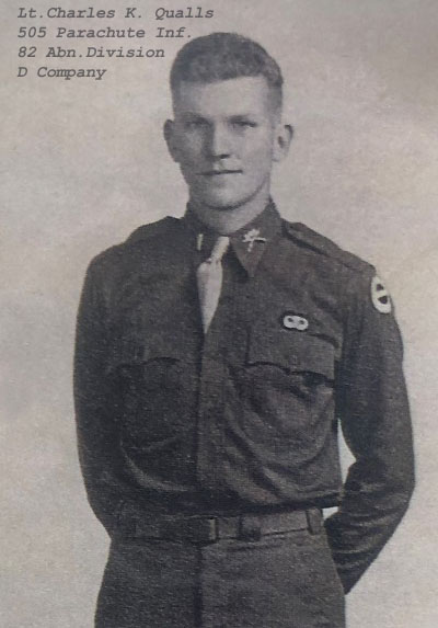 Lt. Charles K. Qualls - D Co.